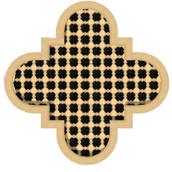 Mosaic House Moroccan tile Demko M11_F1 wood, mosharabi,  mashrabiah, mosharabia, mousharabieh, screen 